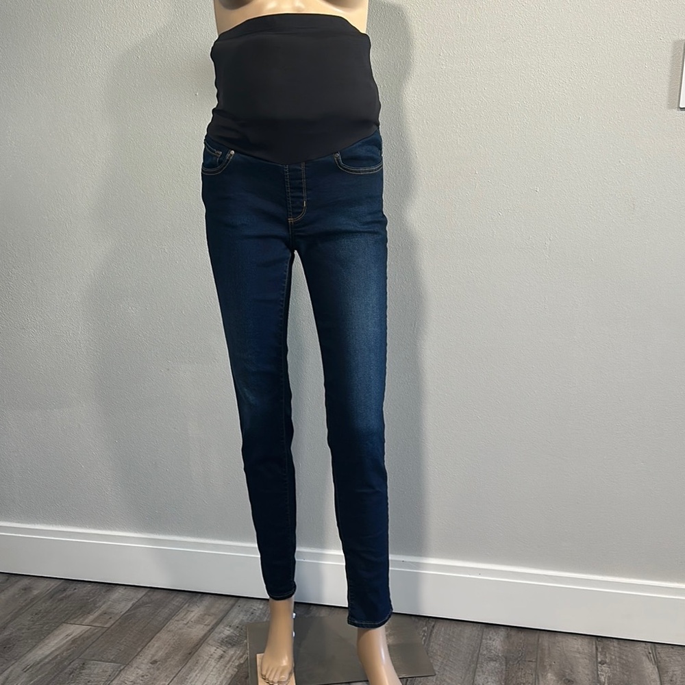 Dark Blue Women's maternity Jeans